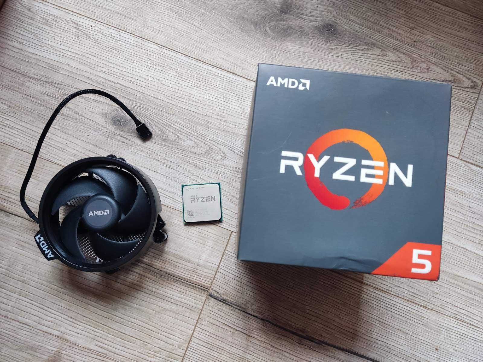 Процессор AM4 Ryzen 2600 BOX кулер 6 ядер 12 потоков 3.9 Тубробуст