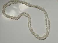 naszyjnik imitacja perel perły korale biale