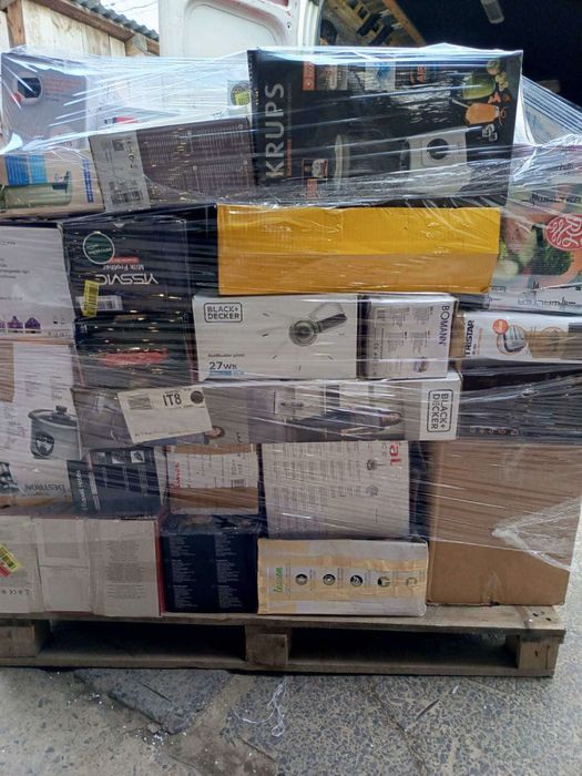 Мікс палети з технікою А,В,С. Палети AMAZON