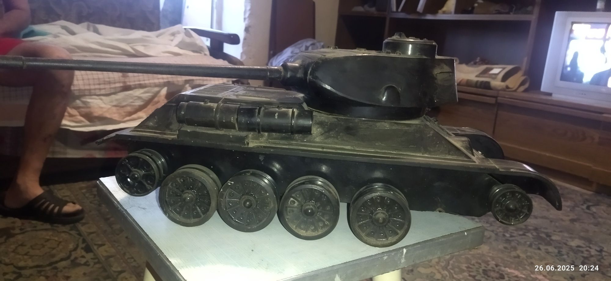 Танк детальный маке.