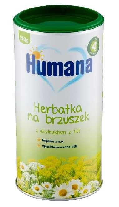 HUMANA Herbatka ziołowa dla niemowląt NA BRZUSZEK granulowana 200g x 2