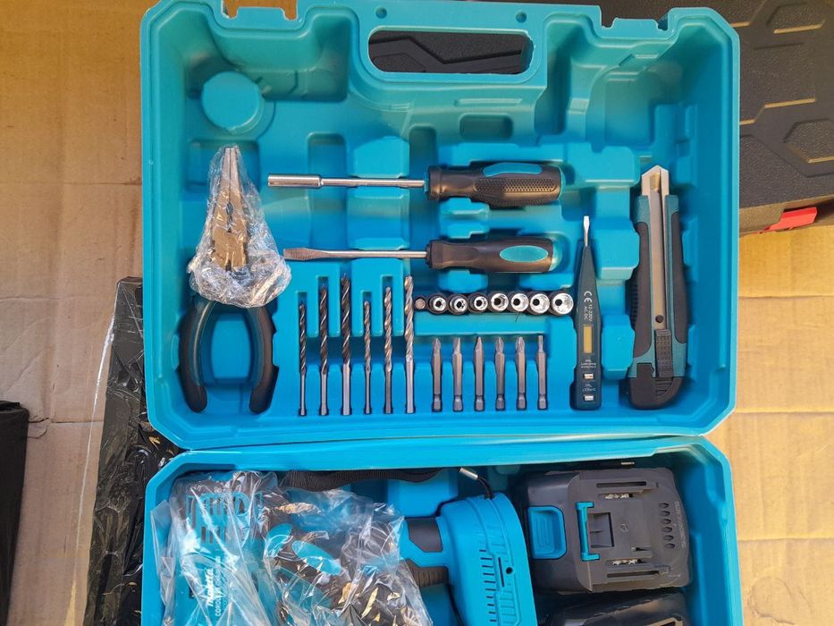 Шуруповерт Макита 36В 2Ак 5Ач Румыния Большой Набор Металл Патрон