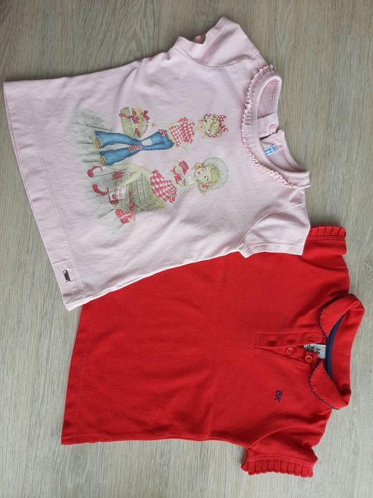 2 T-shirts menina 3anos