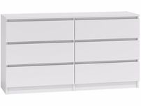 Duża Komoda Szafka M6 140 cm 6 Szuflad RÓŻNE KOLORY