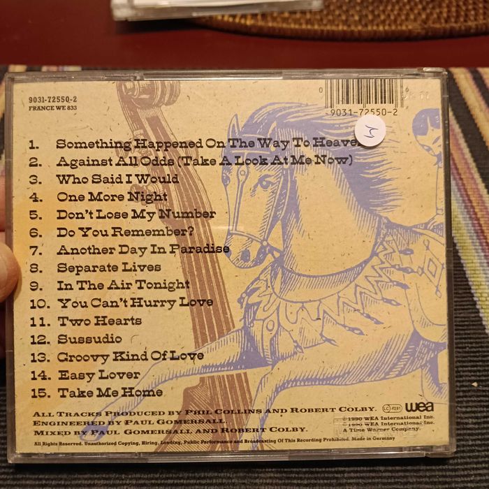 CD Phil Collins - Live