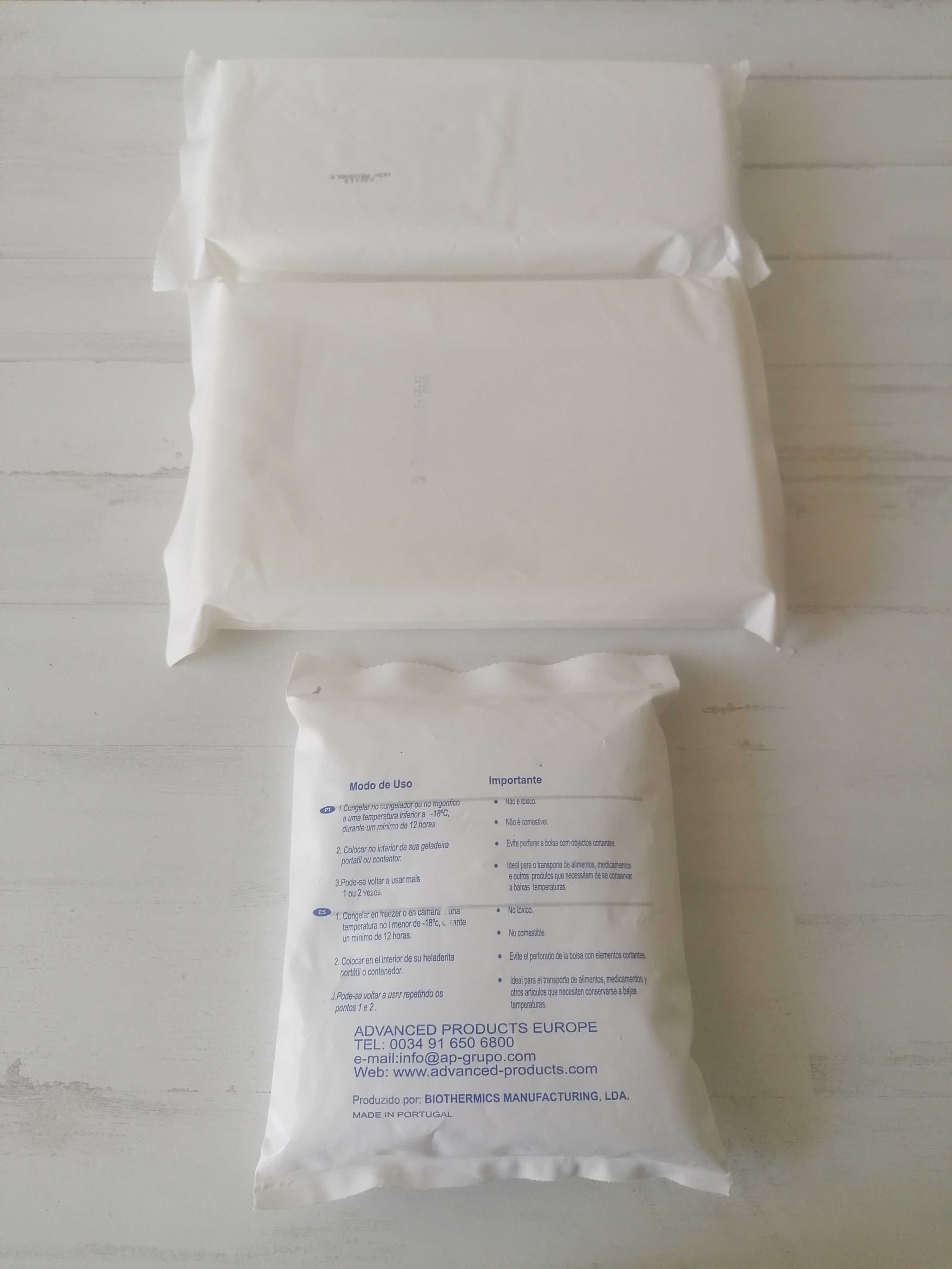 Sacos Térmicos Bolsas Gel Gelo Refrigerante Reutilizável