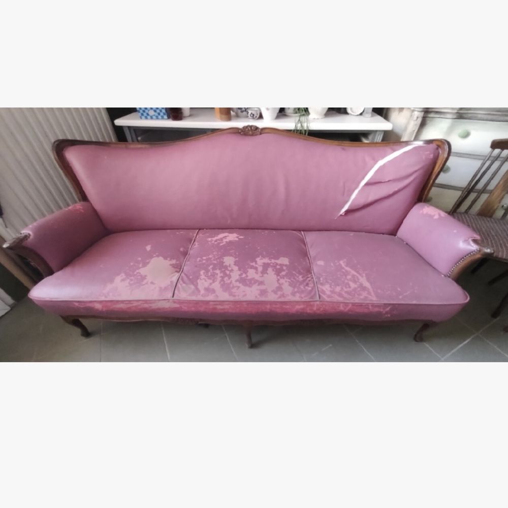 SOFA ludwikowska do renowacji