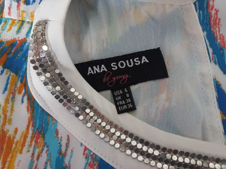 Vestido de qualidade, forrado, tamanho 36