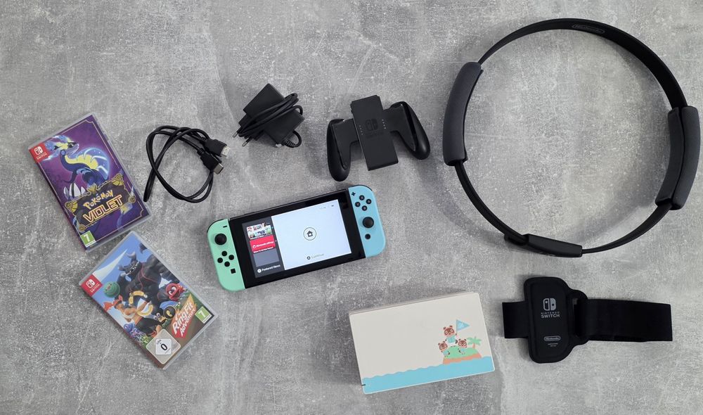 Konsola Nintendo Switch Animal Crossing Edition - Edycja Limitowana