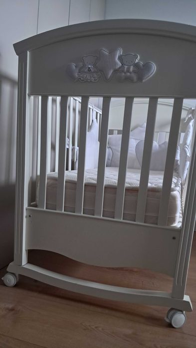 Łóżeczko + komoda dla dziecka PICCI NANNY+ gratisy