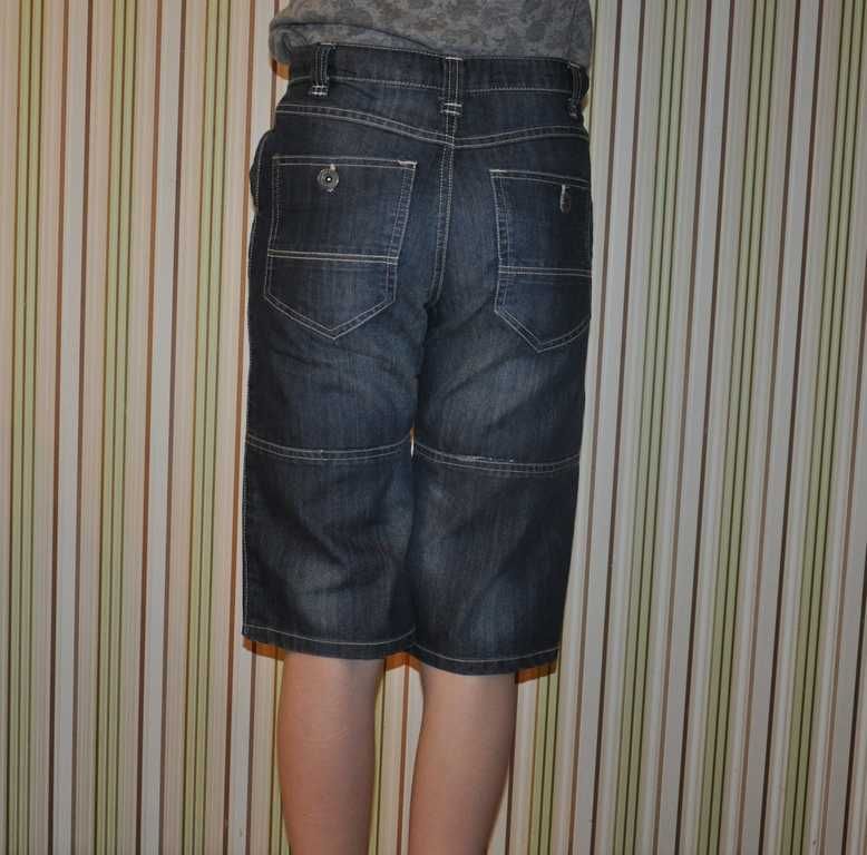 Шорты джинсовые на мальчика 11-13 лет