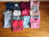Lote 13 peças de roupa para menina de inverno ( 7-8 anos)