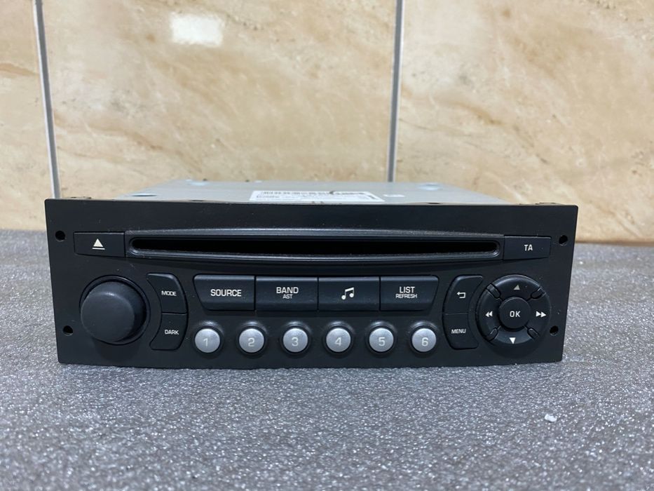 Radio rd45 Bluetooth wyjście usb peugeot 207 , 307 807 partner 407