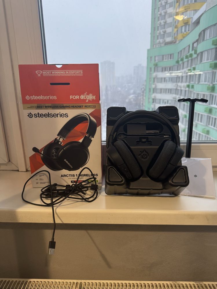 Steelseries Arctis 1 Wireless Black