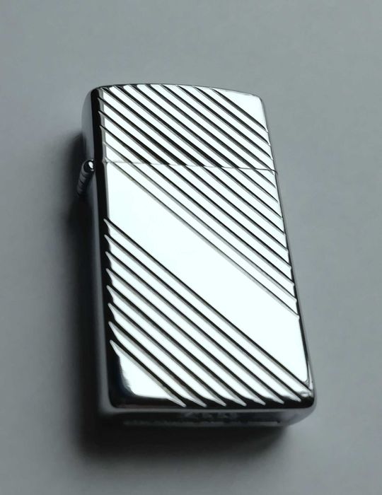 Isqueiro Zippo Slim Brite-Cut 1621 de 1992