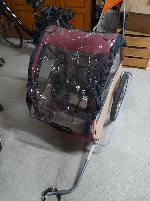 Vendo reboque  de bicicleta para transporte  de crianças