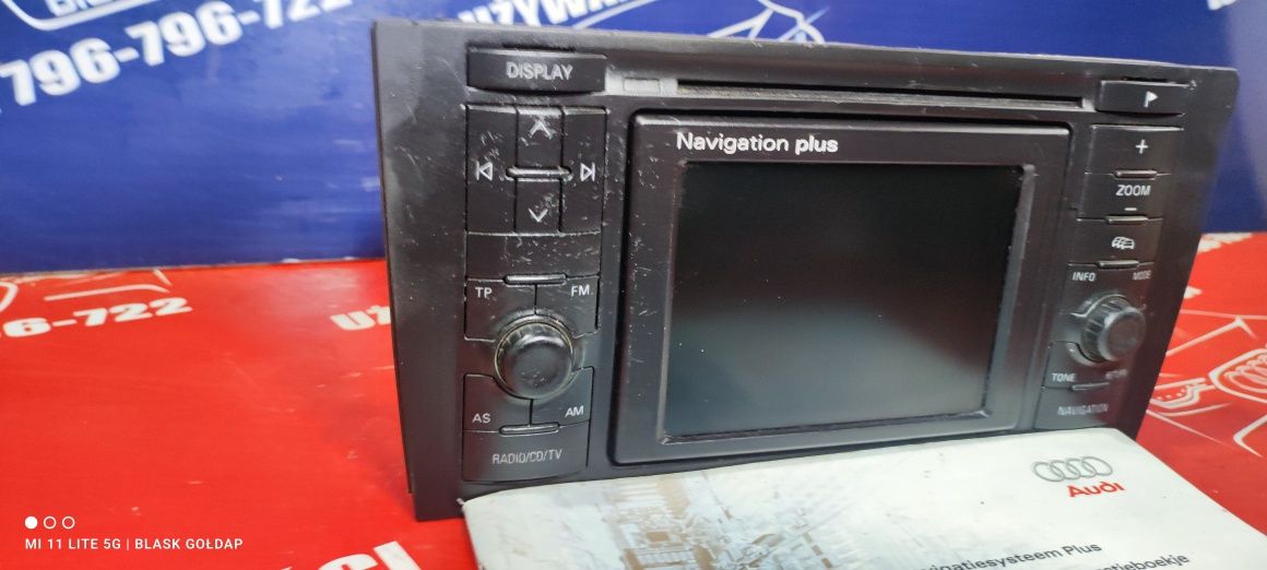 Radio Navigation Plus z Kodem Audi A6 C5 Lift Blask Gołdap