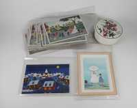 Vintage Villeroy & Boch - Caixa + Cartões Porcelana, cada