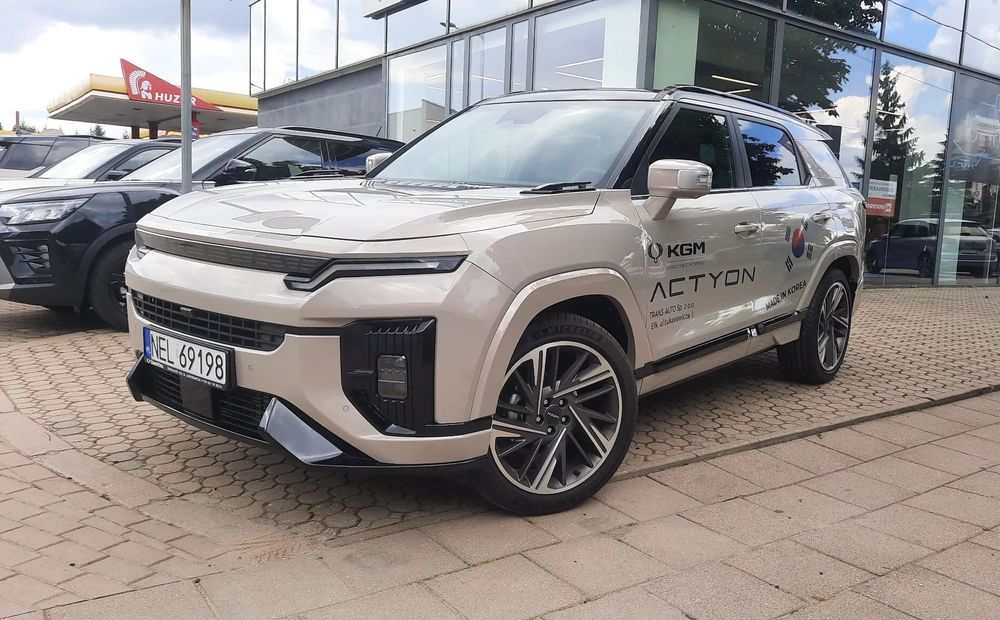 SsangYong/KGM Actyon Automat, Podgrzewane fotele i kierownica Kamera 360 st, Demonstracyjny