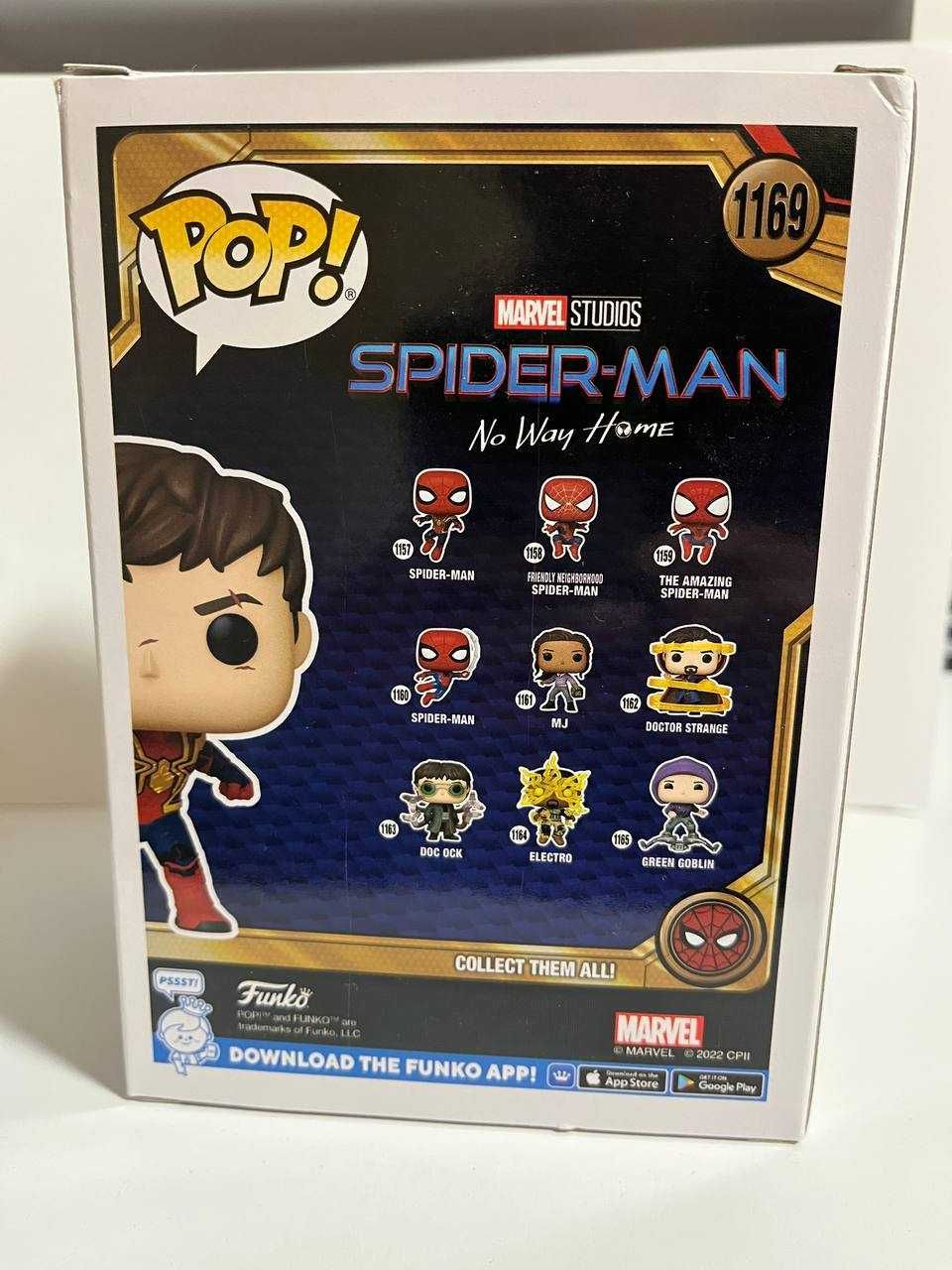 Funko Pop Spider-man - No way home № 1169/Фанко Поп Человек-паук 1169