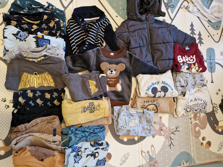 Paczka paka ubrań 98