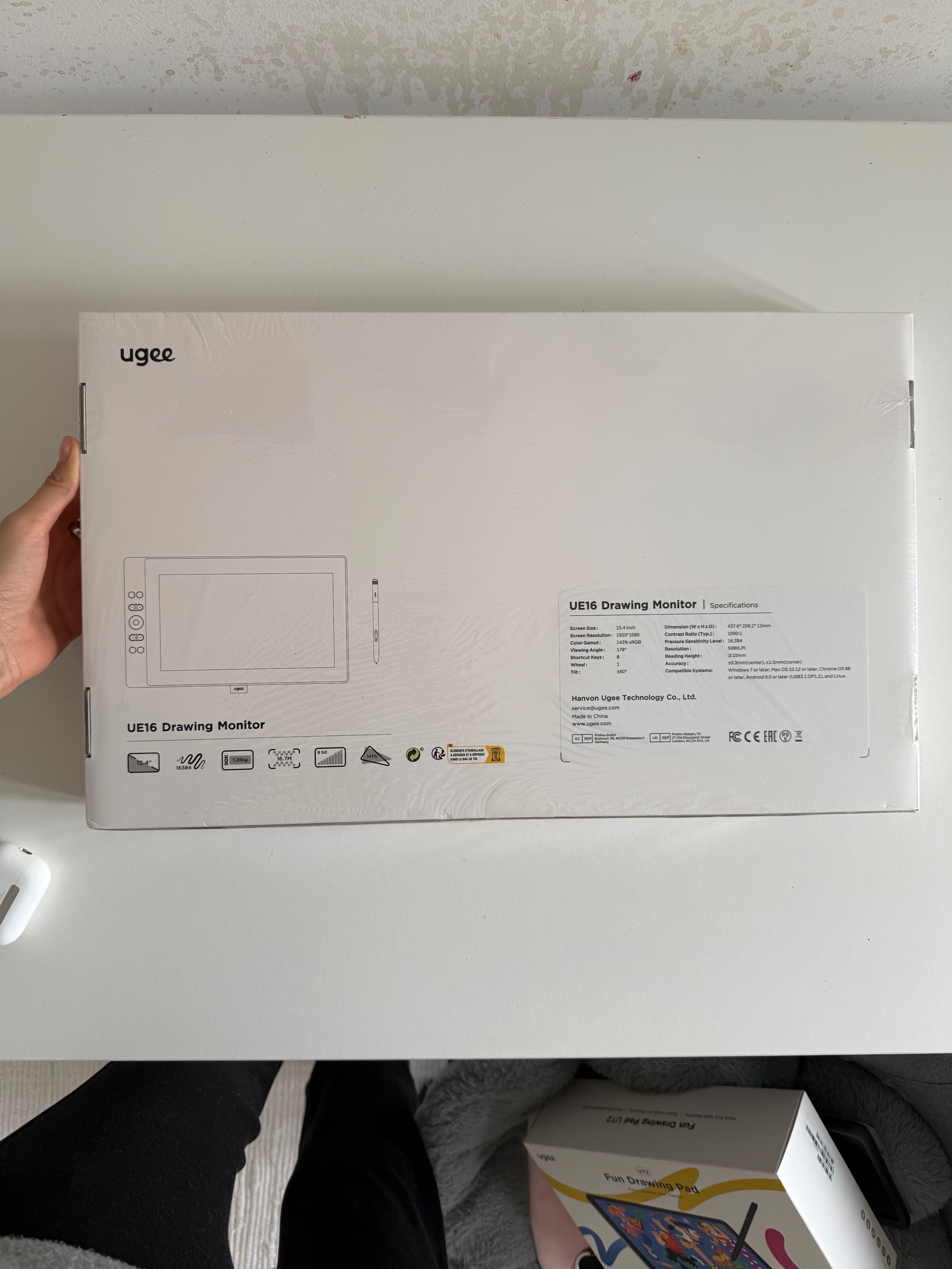 Tablet graficzny ugee 15.4" Drawing Monitor UE16