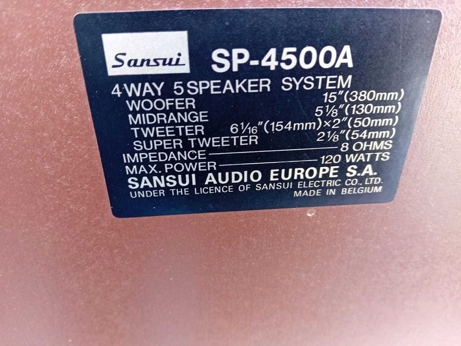 Kolumny Sansui SP-4500A