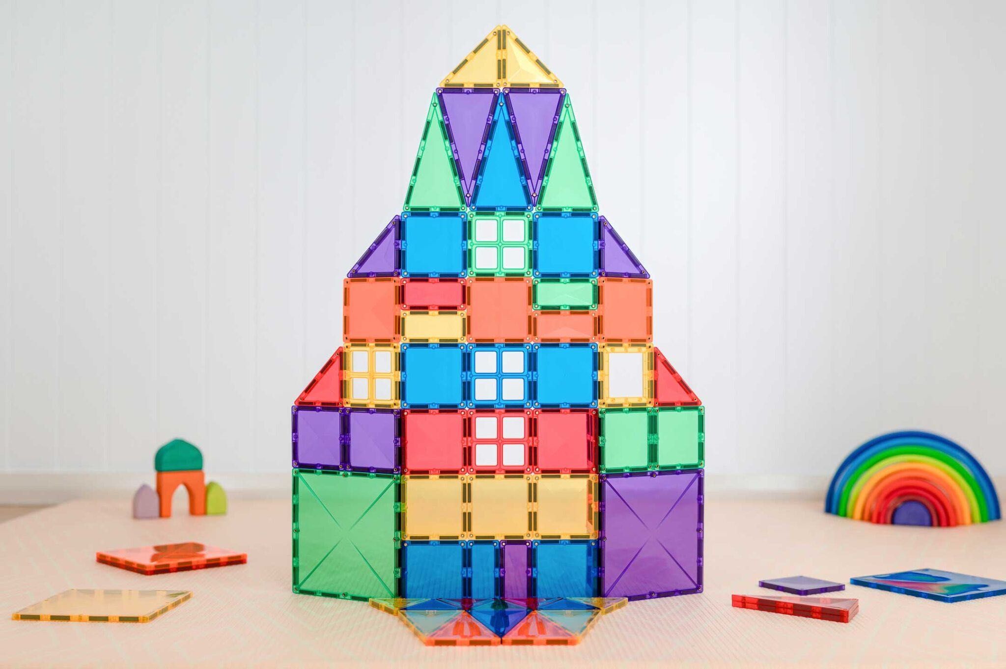 Connetix - Klocki magnetyczne Rainbow Creative Pack - 102 el.
