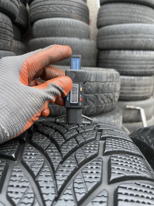 Шини 225/60/16 GoodYear Ultragrip ICE 2 зима 2шт 7,7мм
