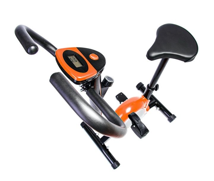 Велотренажер Fitline ES-8018 Point механічний помаранчевий