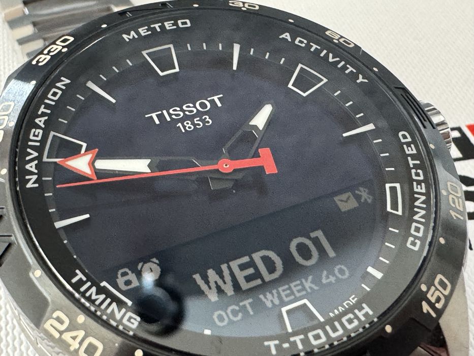 Tissot T touch solar connect tytan na gwarancji