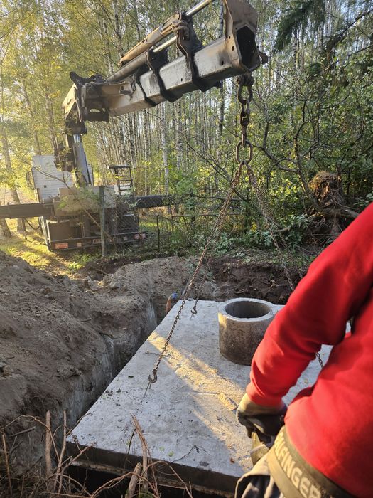 szambo kanał przydomowa oczyszczalnia ścieków zbiornik betonowy