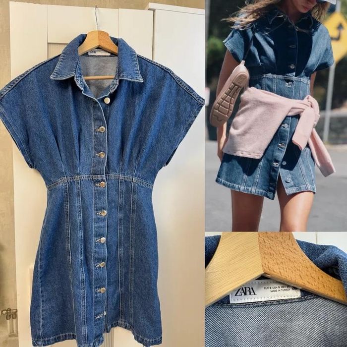 Джинсовий сарафан Zara новий