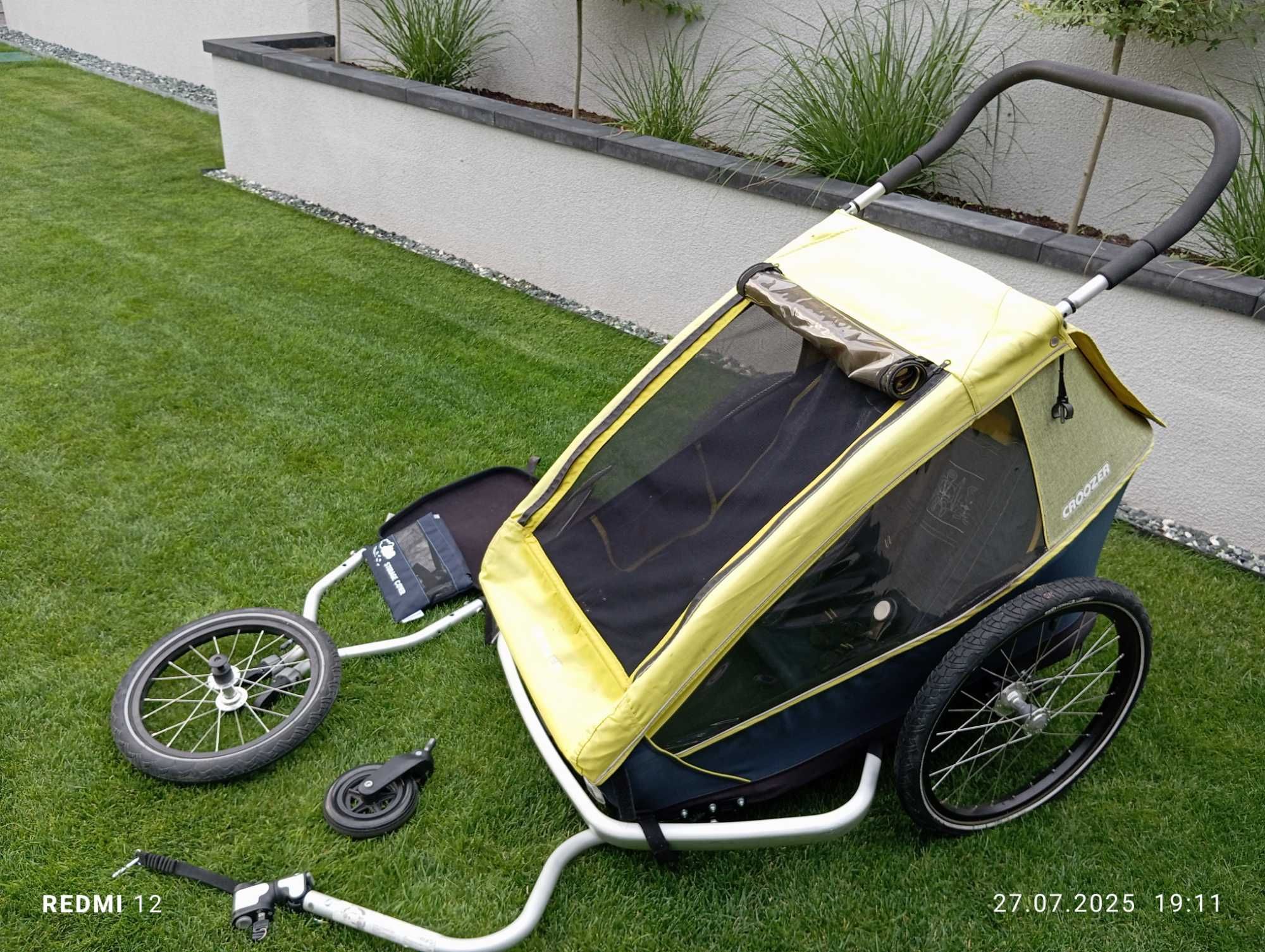 Przyczepka rowerowa 3w1 Croozer kid for 2