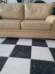 Sofá-cama 2 lugares em pele