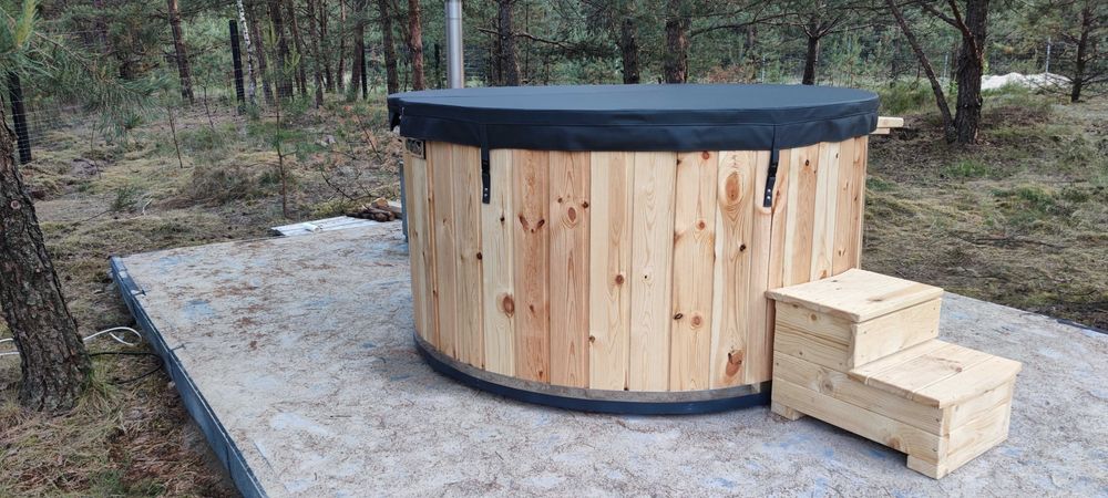 Balia ogrodowa hottube balia bania wodna basen jacuzzi