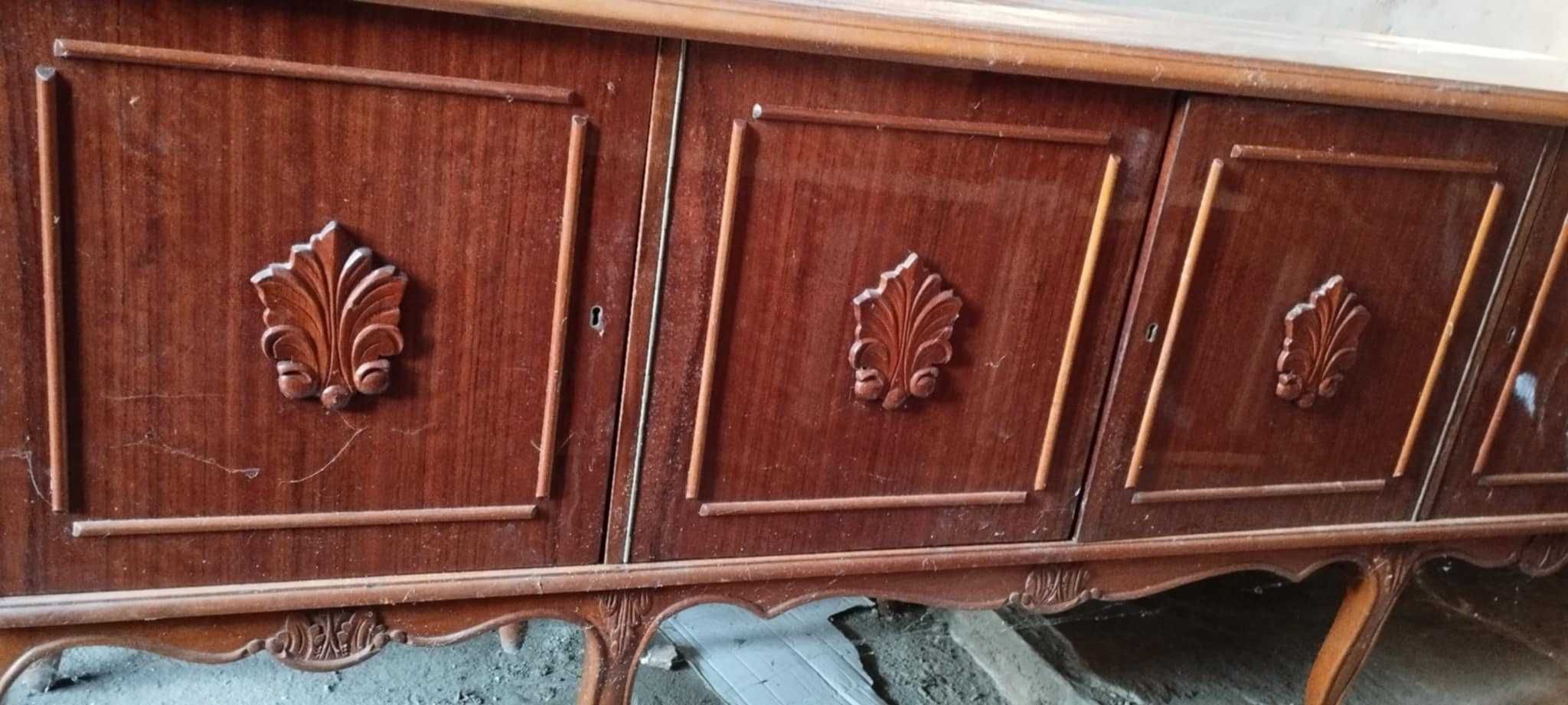Komplet Bukowych mebli