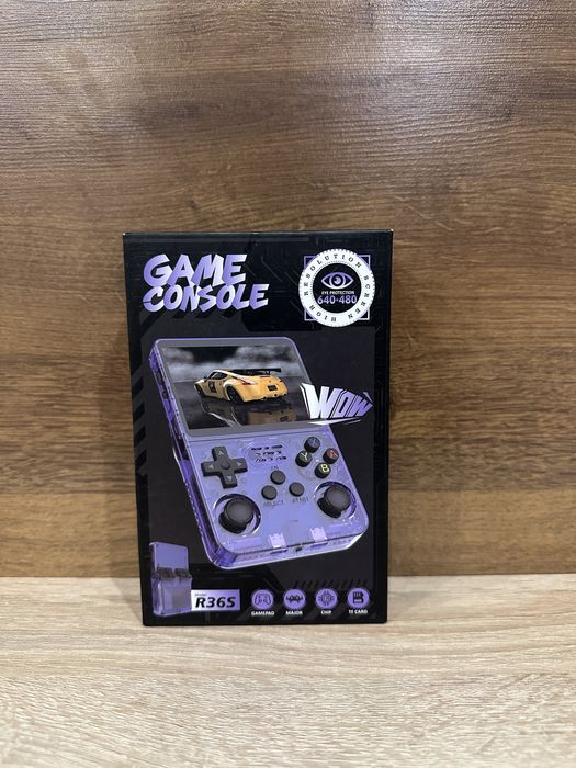 Портативна ігрова консоль Data Frog R36S 32+64 Gb (SD-card) 1500 ігор.