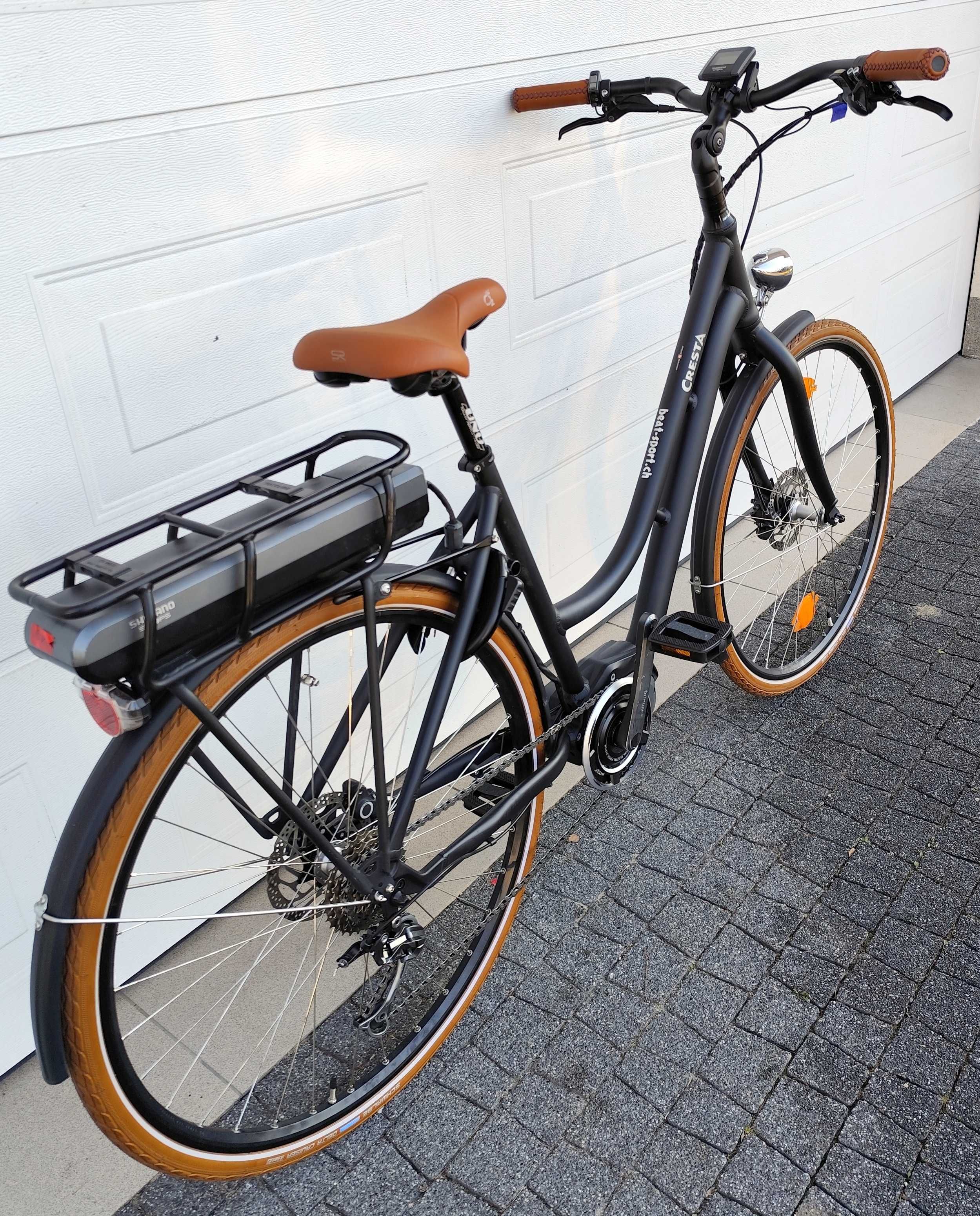 cresta elektryczna shimano steeps ładny stan dobra bateria