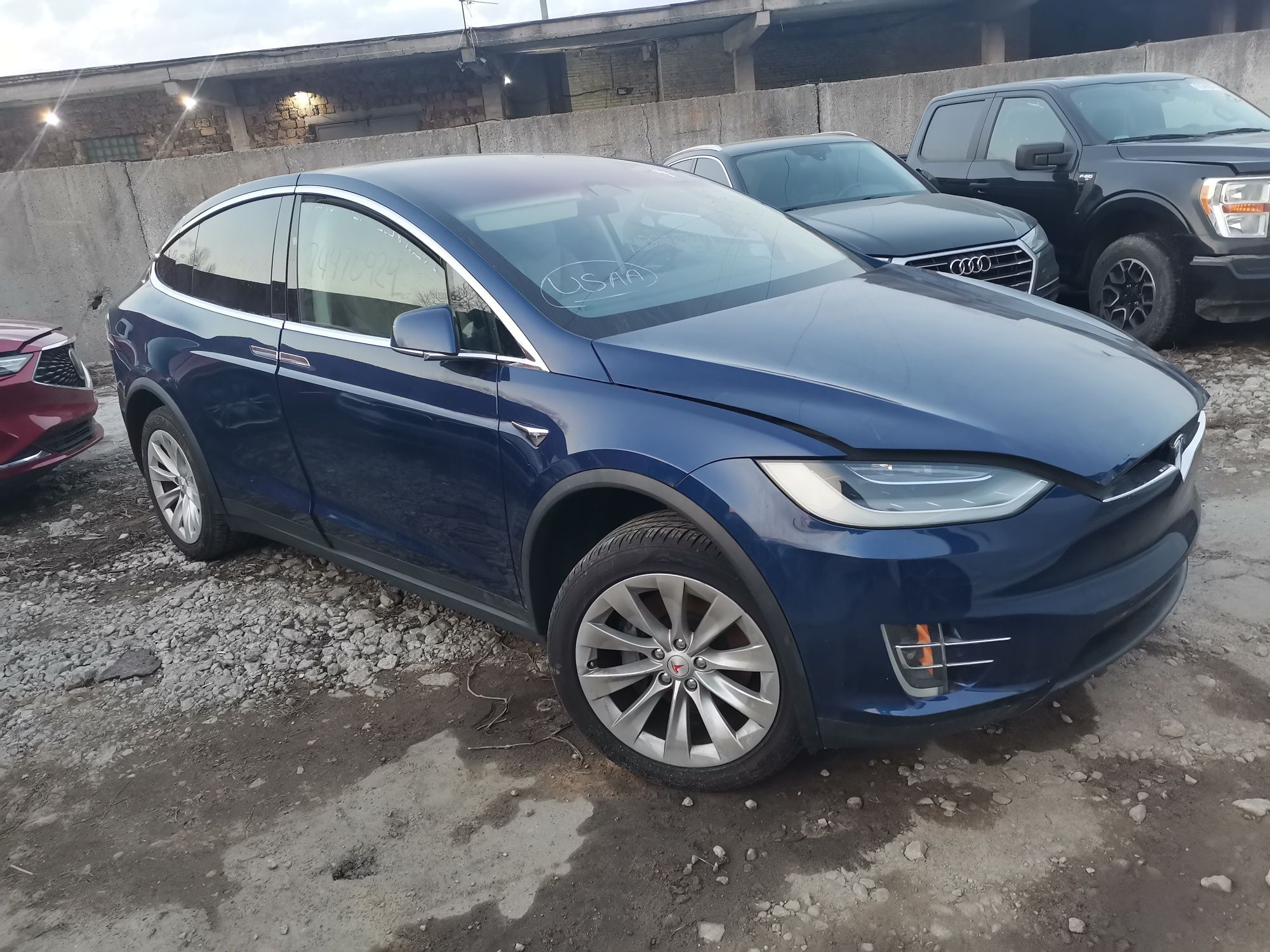 Tesla Model X 2017 разборка