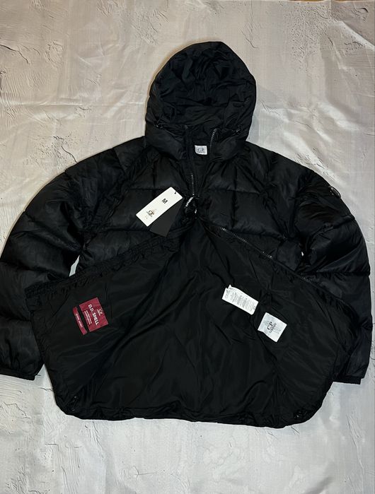 CP Company DD Shell куртка пуховик сп компані дд шел чорна