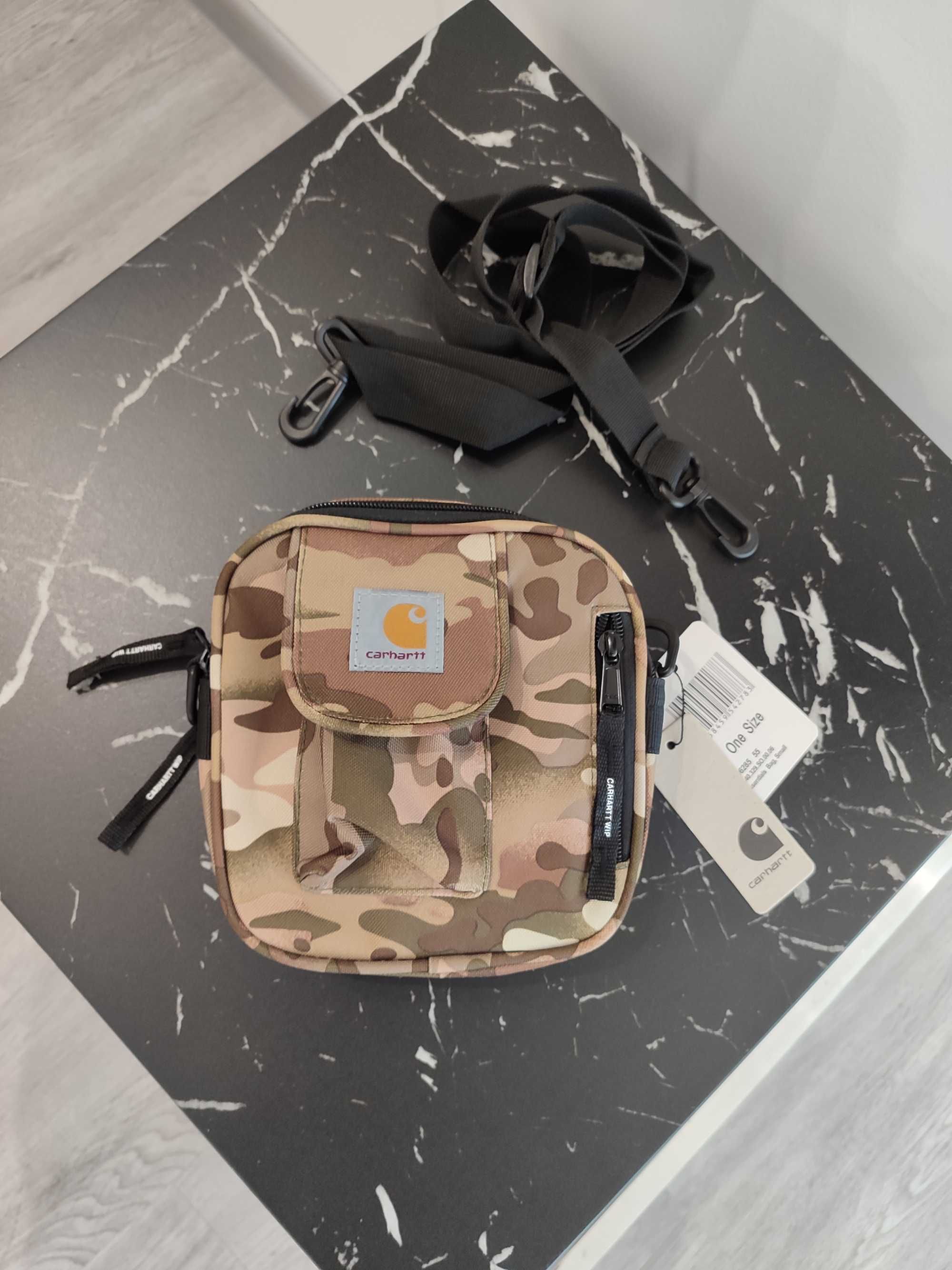 Сумка Carhartt WIP Essentials Bag Camo Tide/Thyme