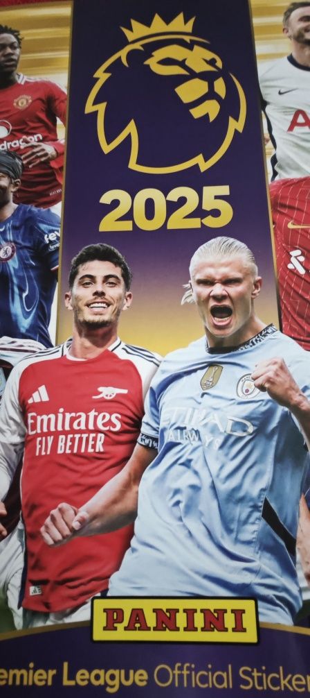 Наклейки Панини Panini Premier League 2025 Panini.
Чемпионат Англии AP
