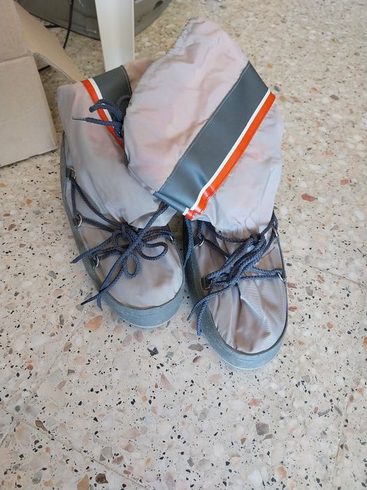 Botas para andar na neve