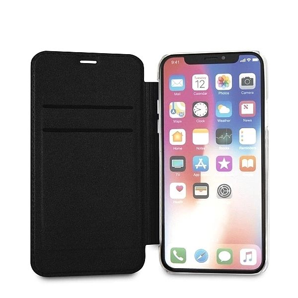 Etui Karl Lagerfeld Valentine na iPhone X / Xs - czarne