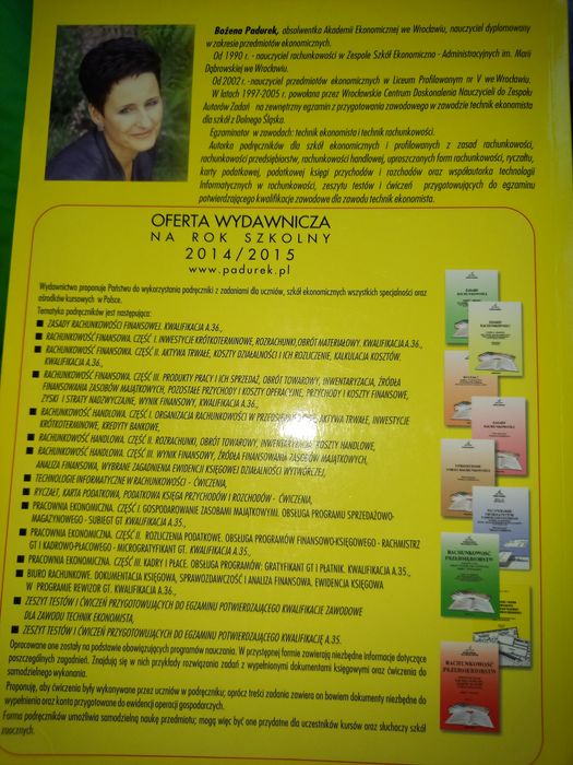 Technik ekonomista zeszyt testów i ćwiczeń