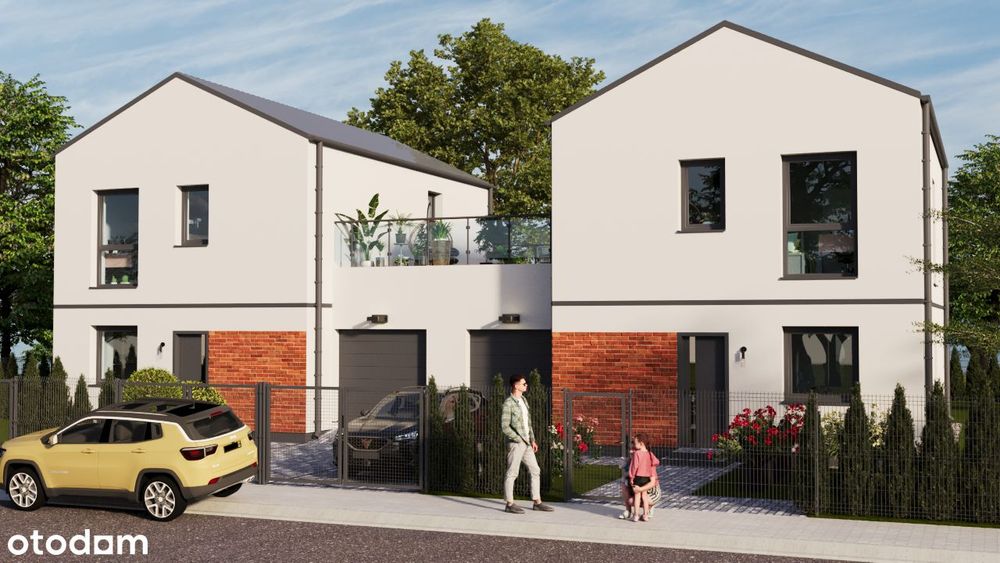Nowoczesny dom z garażem w spokojnej okolicy w przedsprzedaży!