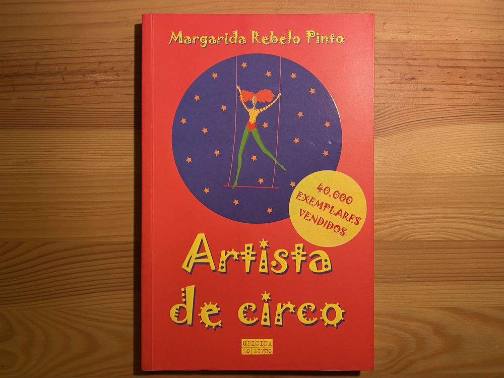 Livro: Artista de Circo (Margarida Rebelo Pinto)