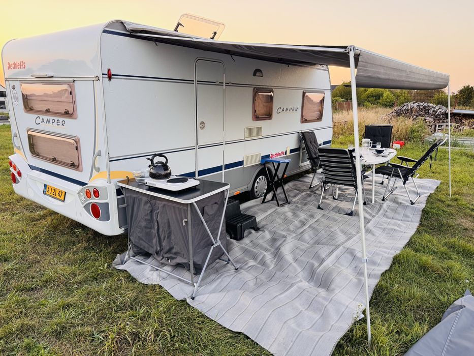 Przyczepa Kempingowa Dethleffs Camper 500 PIETRA/ markiza / mover