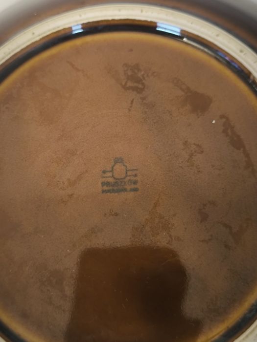 Talerz głęboki Pruszków Emka PRL